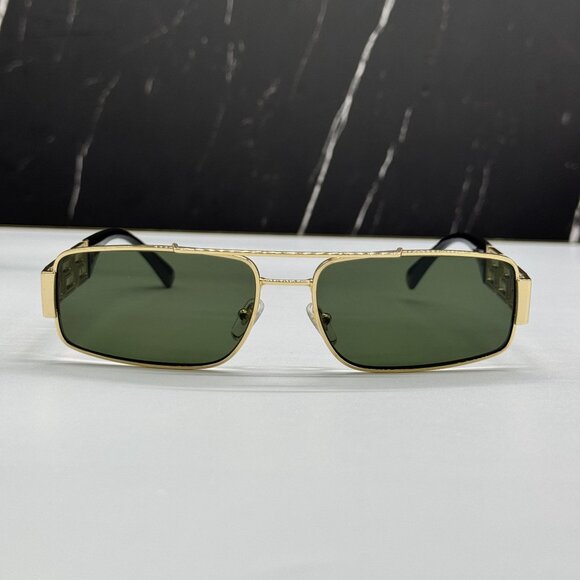 NEW VERSACE VE2257 1002/71 SUNGLASSES MOD 2257 GOLD UNISEX EYEWEAR VE2257 100271 - Picture 3 of 9